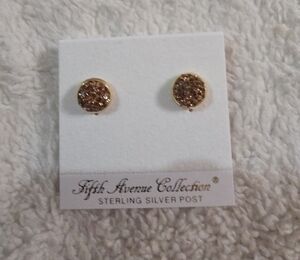 Gold Stud Earrings